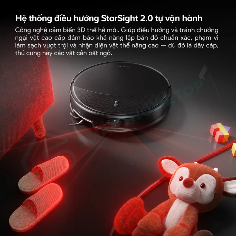 Robot hút bụi lau nhà Roborock Saros 20