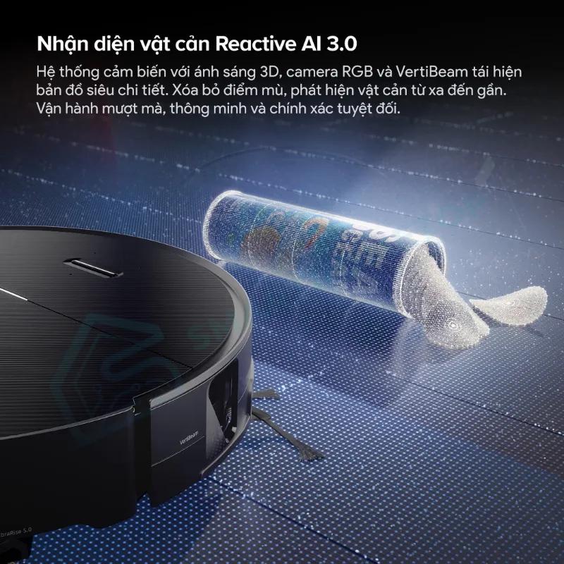 Robot Hút Bụi Lau Nhà Roborock Saros 20 Sonic