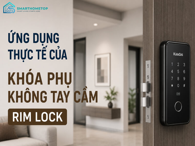 Ứng Dụng Thực Tế Của Khóa Phụ Không Tay Cầm Rim Lock
