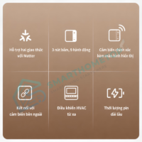 Cảm Biến Nhiệt Độ Độ Ẩm Aqara W100
