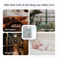 Cảm Biến Nhiệt Độ Độ Ẩm Aqara W100