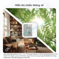 Cảm Biến Nhiệt Độ Độ Ẩm Aqara W100
