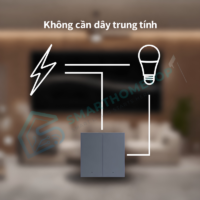 Công Tắc Âm Tường Aqara H1 EU Màu Xám Đen