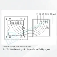 Công Tắc Âm Tường Aqara Zigbee D1