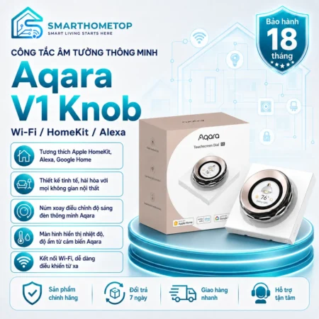 Công Tắc Âm Tường Thông Minh Aqara V1 Knob