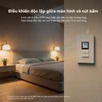 Công Tắc Màn Hình Cảm Ứng Tích Hợp Cảm Biến Hiện Diện Aqara S100 US