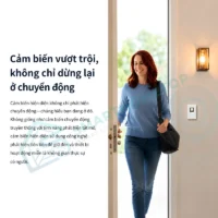 Công Tắc Màn Hình Cảm Ứng Tích Hợp Cảm Biến Hiện Diện Aqara S100 US