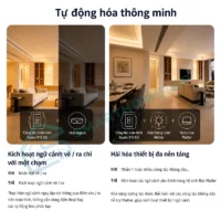 Công Tắc Màn Hình Cảm Ứng Tích Hợp Cảm Biến Hiện Diện Aqara S100 US