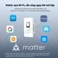 Công Tắc Màn Hình Cảm Ứng Tích Hợp Cảm Biến Hiện Diện Aqara S100 US