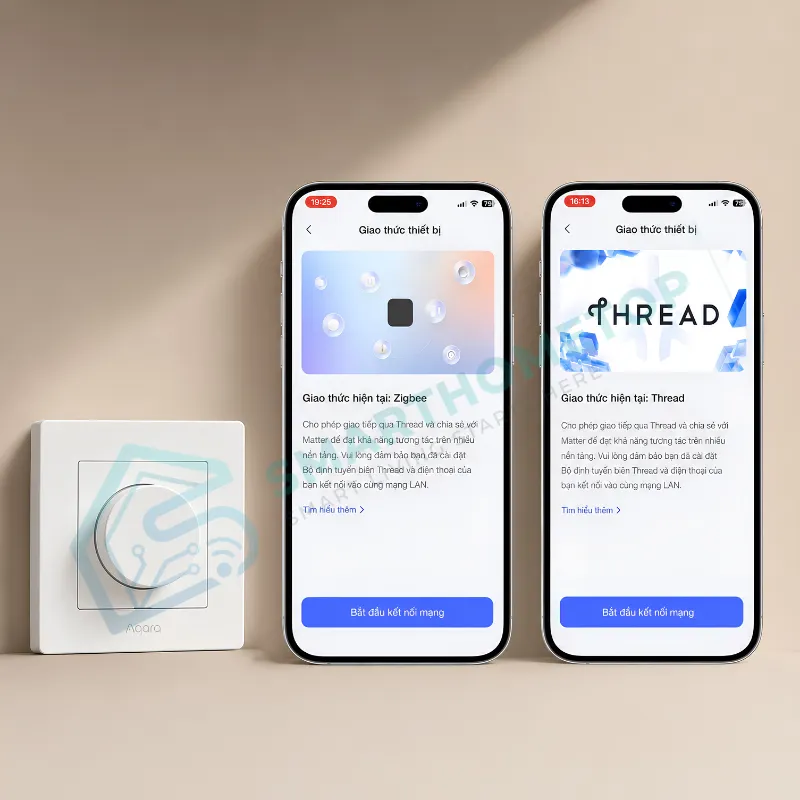 Công Tắc Dimmer Aqara H2 EU Điều Chỉnh Độ Sáng