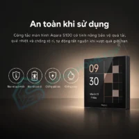Công Tắc Thông Minh Tích Hợp Màn Hình Aqara S100