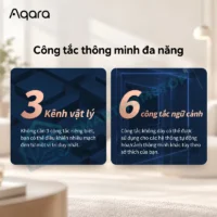 Công Tắc Thông Minh Tích Hợp Màn Hình Aqara S100