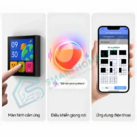 Công Tắc Tích Hợp Màn Hình Cảm Ứng Aqara S1E Wi-Fi