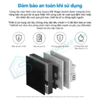 Công Tắc Tích Hợp Màn Hình Cảm Ứng Aqara S1E Wi-Fi