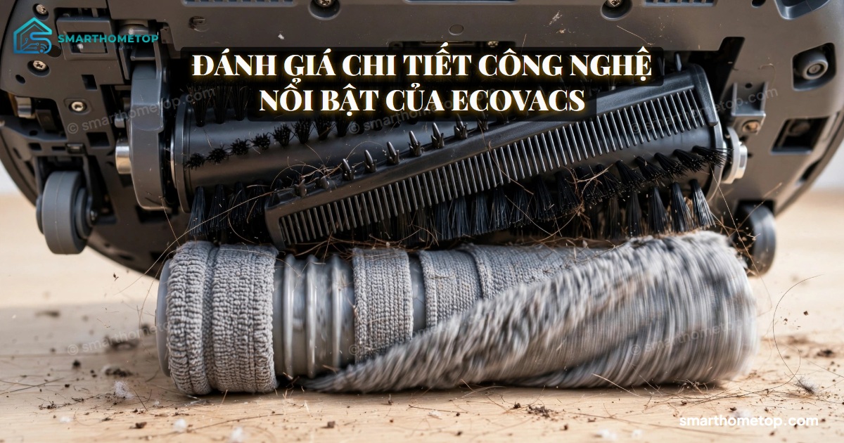 Đánh giá chi tiết công nghệ nổi bật của Ecovacs
