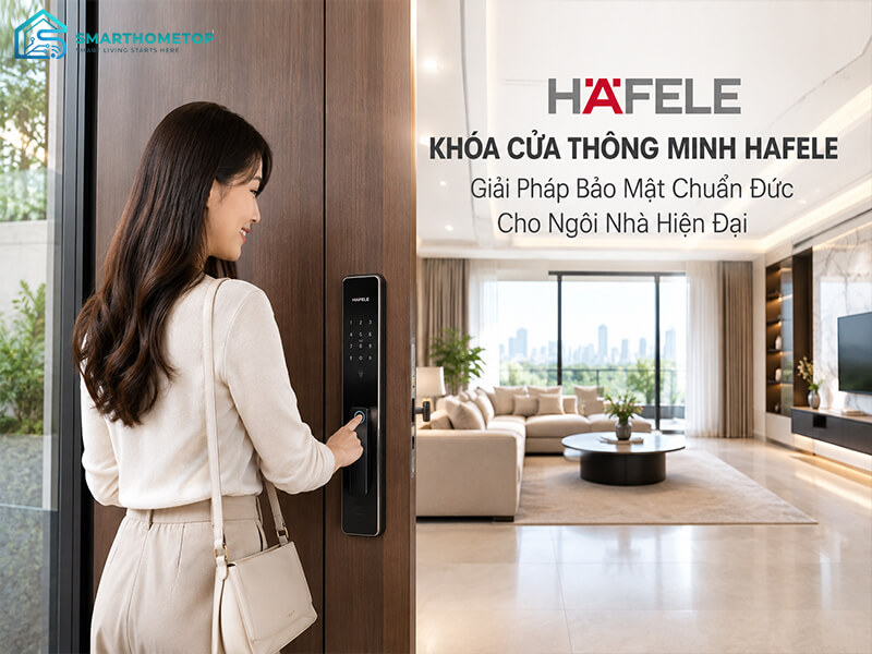 khóa cửa thông minh Hafele