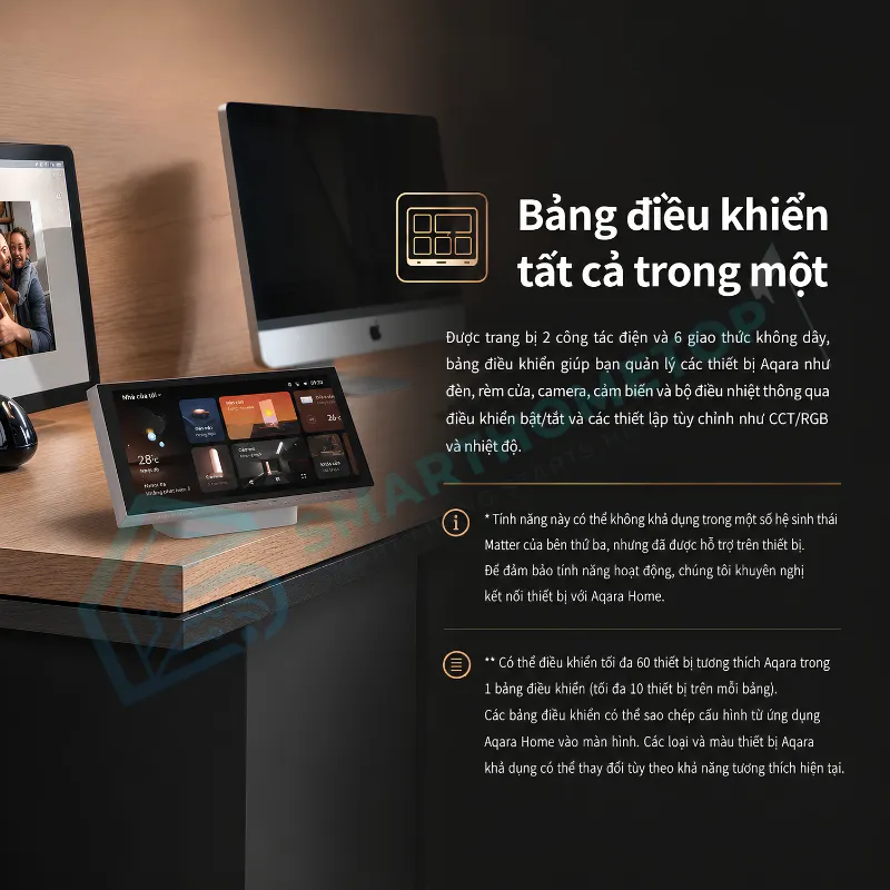 Màn Hình Ngữ Cảnh Aqara S1 Plus Phiên Bản Để Bàn