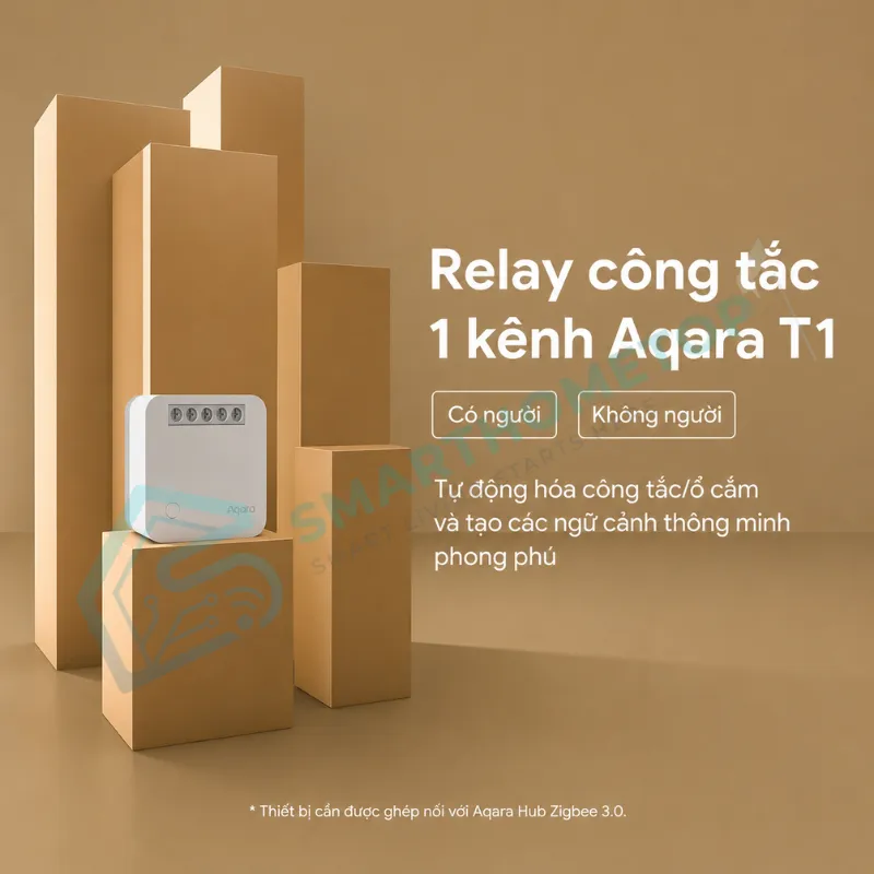 Mô-đun Công Tắc Đơn Thông Minh Aqara T1