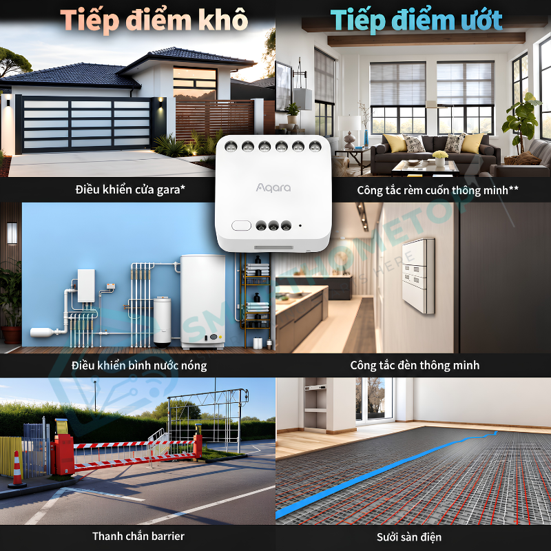 Module Công Tắc Điều Khiển Aqara T2 – 2 Kênh