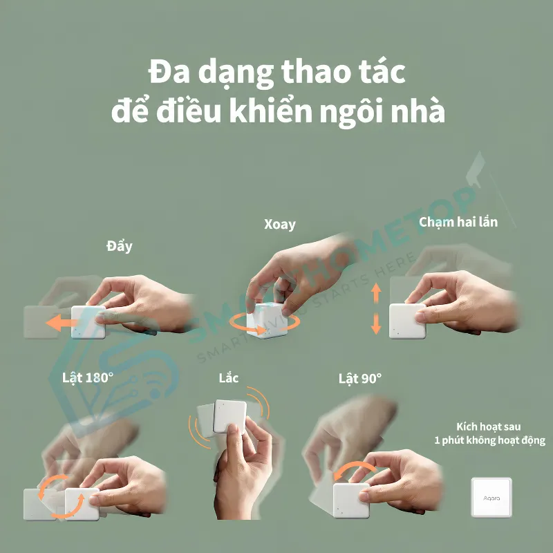 Hộp Hình Khối Điều Khiển Thông Minh Aqara Cube